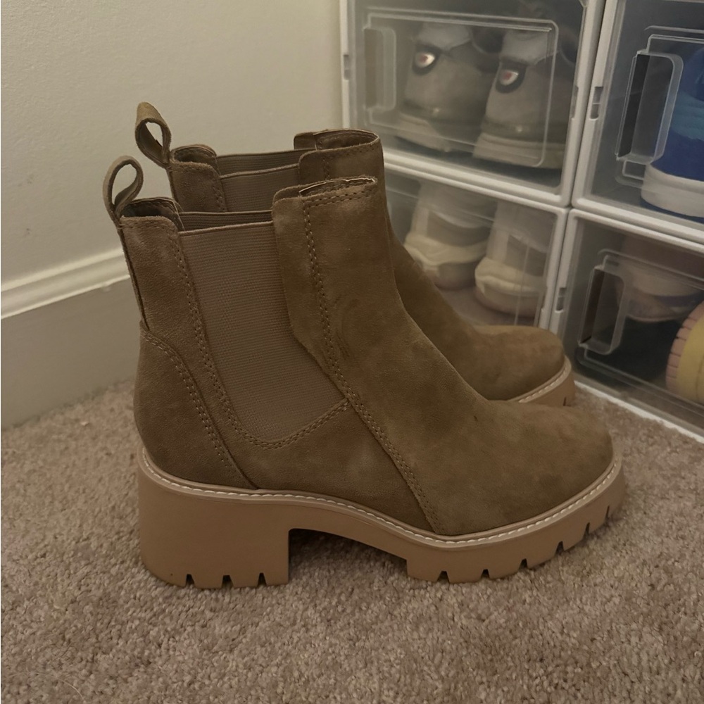 Dolce Vita Brown Ankle Booties